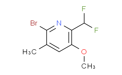 AM125386 | 1805417-28-0 | 2-Bromo-6-(difluoromethyl)-5-methoxy-3-methylpyridine