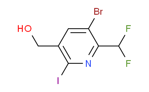 AM125388 | 1805366-01-1 | 3-Bromo-2-(difluoromethyl)-6-iodopyridine-5-methanol