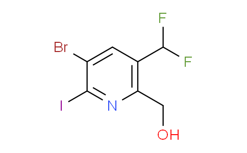 AM125394 | 1805414-04-3 | 3-Bromo-5-(difluoromethyl)-2-iodopyridine-6-methanol