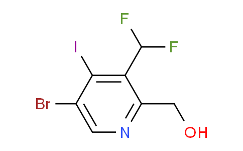 AM125395 | 1805246-38-1 | 5-Bromo-3-(difluoromethyl)-4-iodopyridine-2-methanol