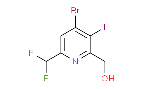 AM125399 | 1805169-89-4 | 4-Bromo-6-(difluoromethyl)-3-iodopyridine-2-methanol