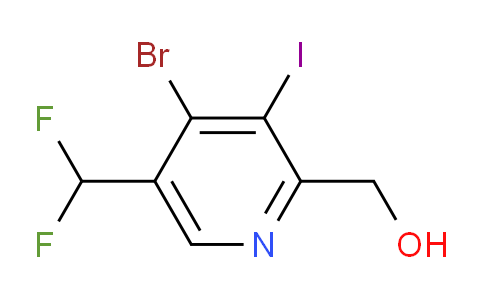 AM125406 | 1805170-02-8 | 4-Bromo-5-(difluoromethyl)-3-iodopyridine-2-methanol