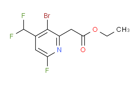 AM125407 | 1806064-08-3 | Ethyl 3-bromo-4-(difluoromethyl)-6-fluoropyridine-2-acetate