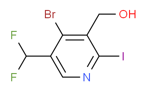 AM125408 | 1805246-88-1 | 4-Bromo-5-(difluoromethyl)-2-iodopyridine-3-methanol