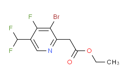 AM125409 | 1806064-16-3 | Ethyl 3-bromo-5-(difluoromethyl)-4-fluoropyridine-2-acetate