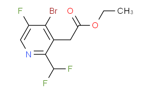 AM125413 | 1806998-74-2 | Ethyl 4-bromo-2-(difluoromethyl)-5-fluoropyridine-3-acetate