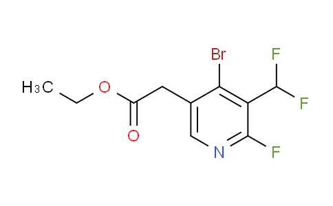 AM125415 | 1805243-24-6 | Ethyl 4-bromo-3-(difluoromethyl)-2-fluoropyridine-5-acetate