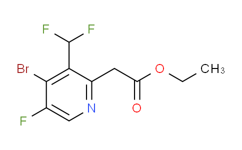 AM125417 | 1804853-17-5 | Ethyl 4-bromo-3-(difluoromethyl)-5-fluoropyridine-2-acetate