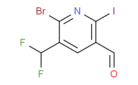 AM125420 | 1806909-03-4 | 2-Bromo-3-(difluoromethyl)-6-iodopyridine-5-carboxaldehyde