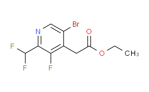 AM125421 | 1806998-81-1 | Ethyl 5-bromo-2-(difluoromethyl)-3-fluoropyridine-4-acetate