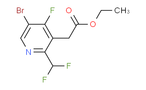 AM125423 | 1805345-22-5 | Ethyl 5-bromo-2-(difluoromethyl)-4-fluoropyridine-3-acetate