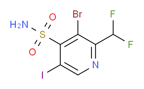 AM125429 | 1805918-78-8 | 3-Bromo-2-(difluoromethyl)-5-iodopyridine-4-sulfonamide