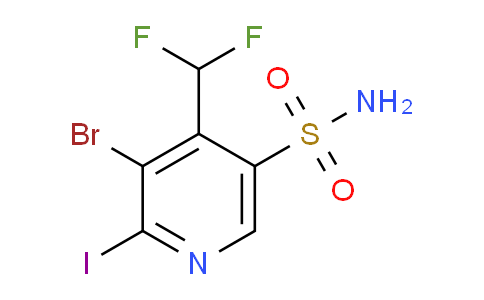 AM125431 | 1805245-54-8 | 3-Bromo-4-(difluoromethyl)-2-iodopyridine-5-sulfonamide