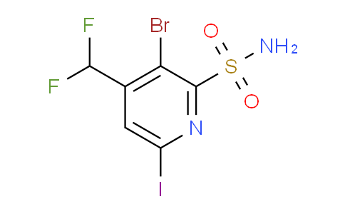 AM125433 | 1806865-71-3 | 3-Bromo-4-(difluoromethyl)-6-iodopyridine-2-sulfonamide