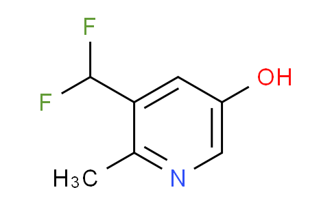 3-(Difluoromethyl)-5-hydroxy-2-methylpyridine