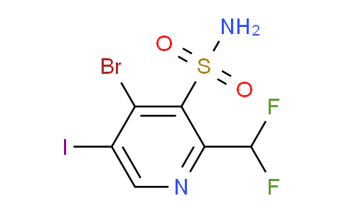 AM125441 | 1805379-61-6 | 4-Bromo-2-(difluoromethyl)-5-iodopyridine-3-sulfonamide