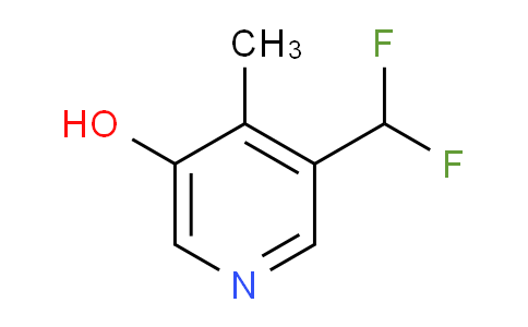 3-(Difluoromethyl)-5-hydroxy-4-methylpyridine