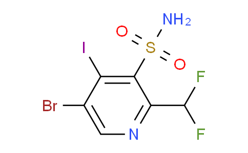 AM125451 | 1805919-01-0 | 5-Bromo-2-(difluoromethyl)-4-iodopyridine-3-sulfonamide