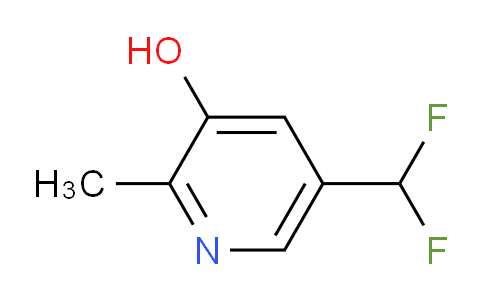 5-(Difluoromethyl)-3-hydroxy-2-methylpyridine