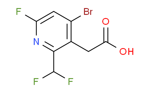 AM125469 | 1806904-80-2 | 4-Bromo-2-(difluoromethyl)-6-fluoropyridine-3-acetic acid