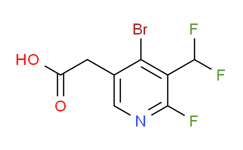 AM125470 | 1804852-40-1 | 4-Bromo-3-(difluoromethyl)-2-fluoropyridine-5-acetic acid