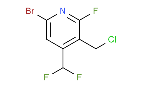 AM125472 | 1805366-78-2 | 6-Bromo-3-(chloromethyl)-4-(difluoromethyl)-2-fluoropyridine