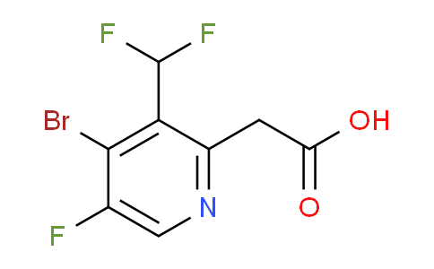 AM125473 | 1806062-03-2 | 4-Bromo-3-(difluoromethyl)-5-fluoropyridine-2-acetic acid