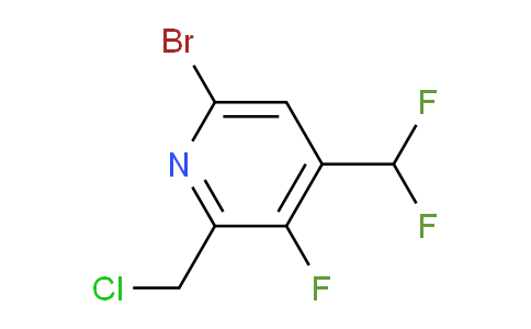 AM125475 | 1805397-05-0 | 6-Bromo-2-(chloromethyl)-4-(difluoromethyl)-3-fluoropyridine