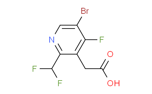 AM125478 | 1805368-59-5 | 5-Bromo-2-(difluoromethyl)-4-fluoropyridine-3-acetic acid
