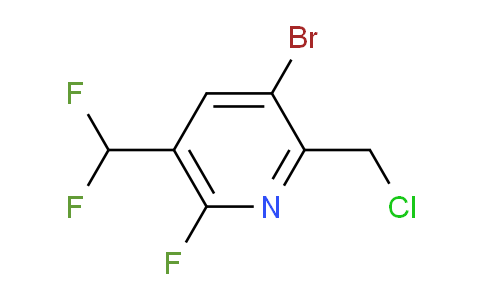 AM125480 | 1806911-03-4 | 3-Bromo-2-(chloromethyl)-5-(difluoromethyl)-6-fluoropyridine
