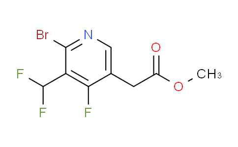 AM125481 | 1805242-58-3 | Methyl 2-bromo-3-(difluoromethyl)-4-fluoropyridine-5-acetate