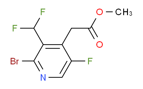 AM125483 | 1806062-10-1 | Methyl 2-bromo-3-(difluoromethyl)-5-fluoropyridine-4-acetate