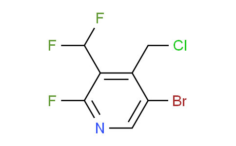 AM125484 | 1806911-13-6 | 5-Bromo-4-(chloromethyl)-3-(difluoromethyl)-2-fluoropyridine