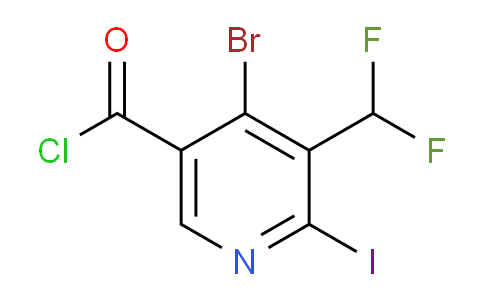 AM125485 | 1807027-71-9 | 4-Bromo-3-(difluoromethyl)-2-iodopyridine-5-carbonyl chloride