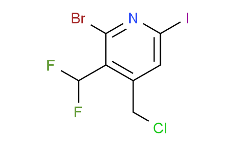 AM125489 | 1805411-69-1 | 2-Bromo-4-(chloromethyl)-3-(difluoromethyl)-6-iodopyridine