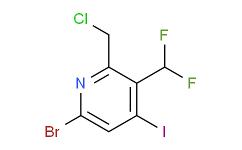 AM125499 | 1805351-11-4 | 6-Bromo-2-(chloromethyl)-3-(difluoromethyl)-4-iodopyridine