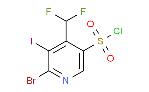 AM125504 | 1805351-41-0 | 2-Bromo-4-(difluoromethyl)-3-iodopyridine-5-sulfonyl chloride