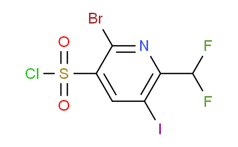 AM125506 | 1804857-37-1 | 2-Bromo-6-(difluoromethyl)-5-iodopyridine-3-sulfonyl chloride