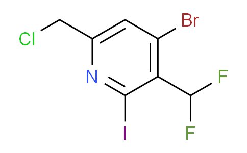 AM125510 | 1805344-85-7 | 4-Bromo-6-(chloromethyl)-3-(difluoromethyl)-2-iodopyridine