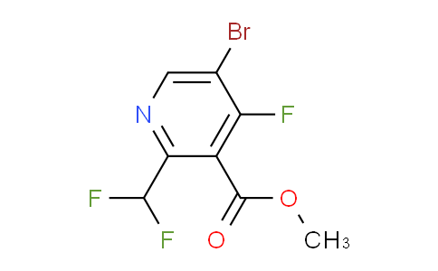Methyl 5-bromo-2-(difluoromethyl)-4-fluoropyridine-3-carboxylate
