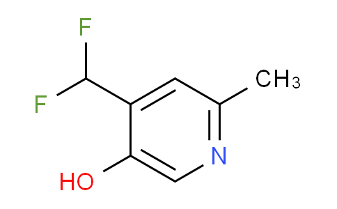 AM12552 | 1805281-28-0 | 4-(Difluoromethyl)-5-hydroxy-2-methylpyridine