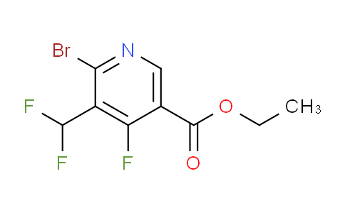 AM125520 | 1806827-33-7 | Ethyl 2-bromo-3-(difluoromethyl)-4-fluoropyridine-5-carboxylate