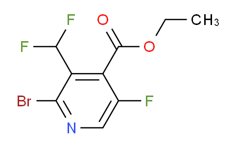 AM125521 | 1806061-18-6 | Ethyl 2-bromo-3-(difluoromethyl)-5-fluoropyridine-4-carboxylate