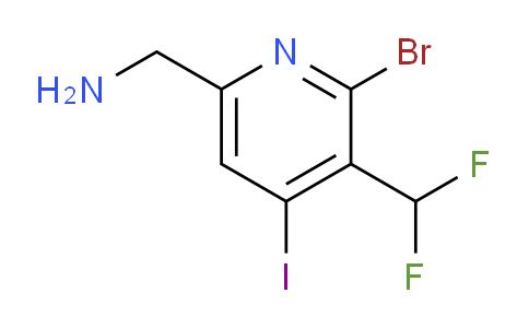 AM125522 | 1807005-58-8 | 6-(Aminomethyl)-2-bromo-3-(difluoromethyl)-4-iodopyridine