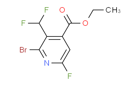 AM125523 | 1805363-63-6 | Ethyl 2-bromo-3-(difluoromethyl)-6-fluoropyridine-4-carboxylate