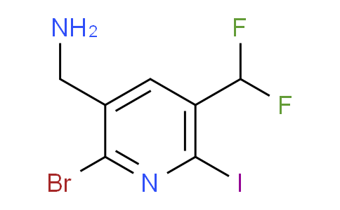 AM125524 | 1804847-31-1 | 3-(Aminomethyl)-2-bromo-5-(difluoromethyl)-6-iodopyridine