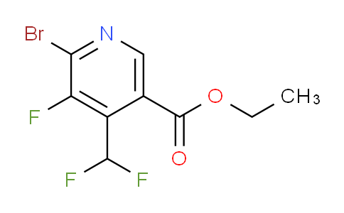 AM125525 | 1805400-59-2 | Ethyl 2-bromo-4-(difluoromethyl)-3-fluoropyridine-5-carboxylate