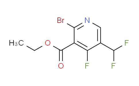 AM125528 | 1804638-82-1 | Ethyl 2-bromo-5-(difluoromethyl)-4-fluoropyridine-3-carboxylate