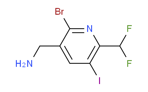 AM125529 | 1805344-26-6 | 3-(Aminomethyl)-2-bromo-6-(difluoromethyl)-5-iodopyridine