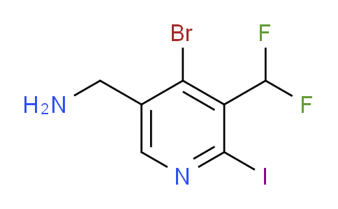 AM125531 | 1805411-04-4 | 5-(Aminomethyl)-4-bromo-3-(difluoromethyl)-2-iodopyridine